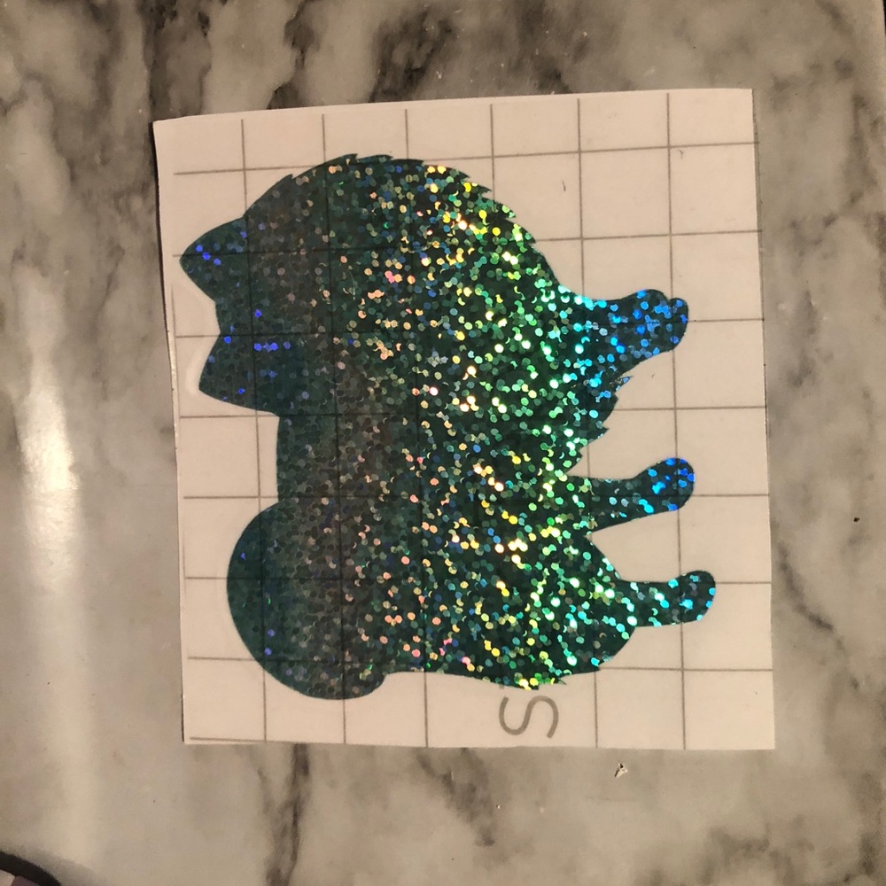 POMERANIAN HOLOGRAPHIC VINYL